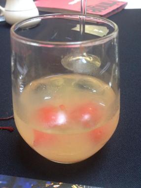 Excuse the lipstick, I tasted when I should have photographed