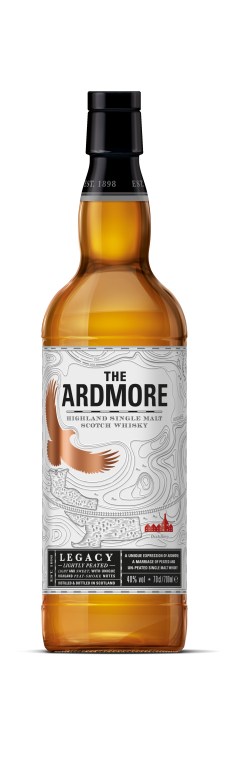 The Ardmore Legacy bottle shot