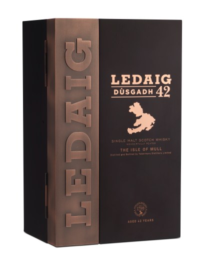 1972 Ledaig 42yo presentation case