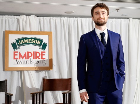 Daniel Radcliffe attends the Jameson Empire Awards 2015