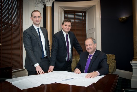 Andrew, Scott and Stewart Laing